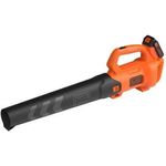 Black & Decker BCBL200L Akku-Laubbläser 145 km/h Schwarz - Orange 12 V Lithium-Ion (Li-Ion) (BCBL200L-QW)