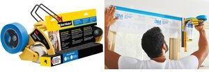 3M Abdeckklebeband- und Folienspender Hand-Masker, gelb zur Verarbeitung von Abdeckfolie und -band Hand-Masker, - 1 Stück (M3000-PAK-WE)