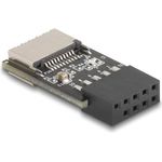 Delock USB 2.0 Adapter Pfostenbuchse zu intern Typ-E Key A Buchse (67175)