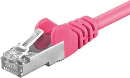 Goobay 93432-GB Netzwerkkabel Magenta 7,5 m Cat5e F/UTP (FTP) (EAN:4040849934322)