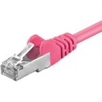 Goobay 93432-GB Netzwerkkabel Magenta 7,5 m Cat5e F/UTP (FTP) (EAN:4040849934322)