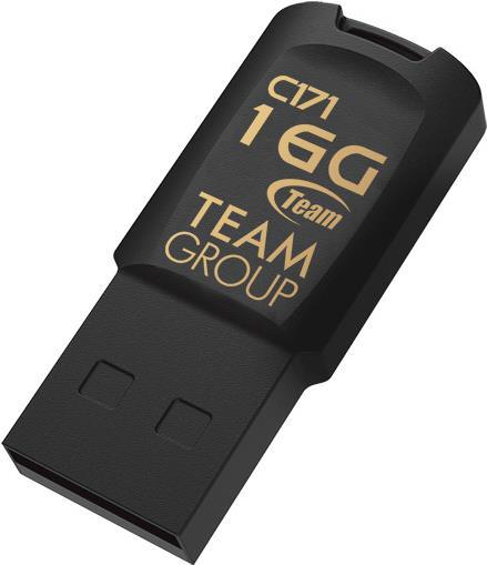 Team Group C171 USB-Stick 16 GB USB Typ-A 2.0 Schwarz (TC17116GB01)