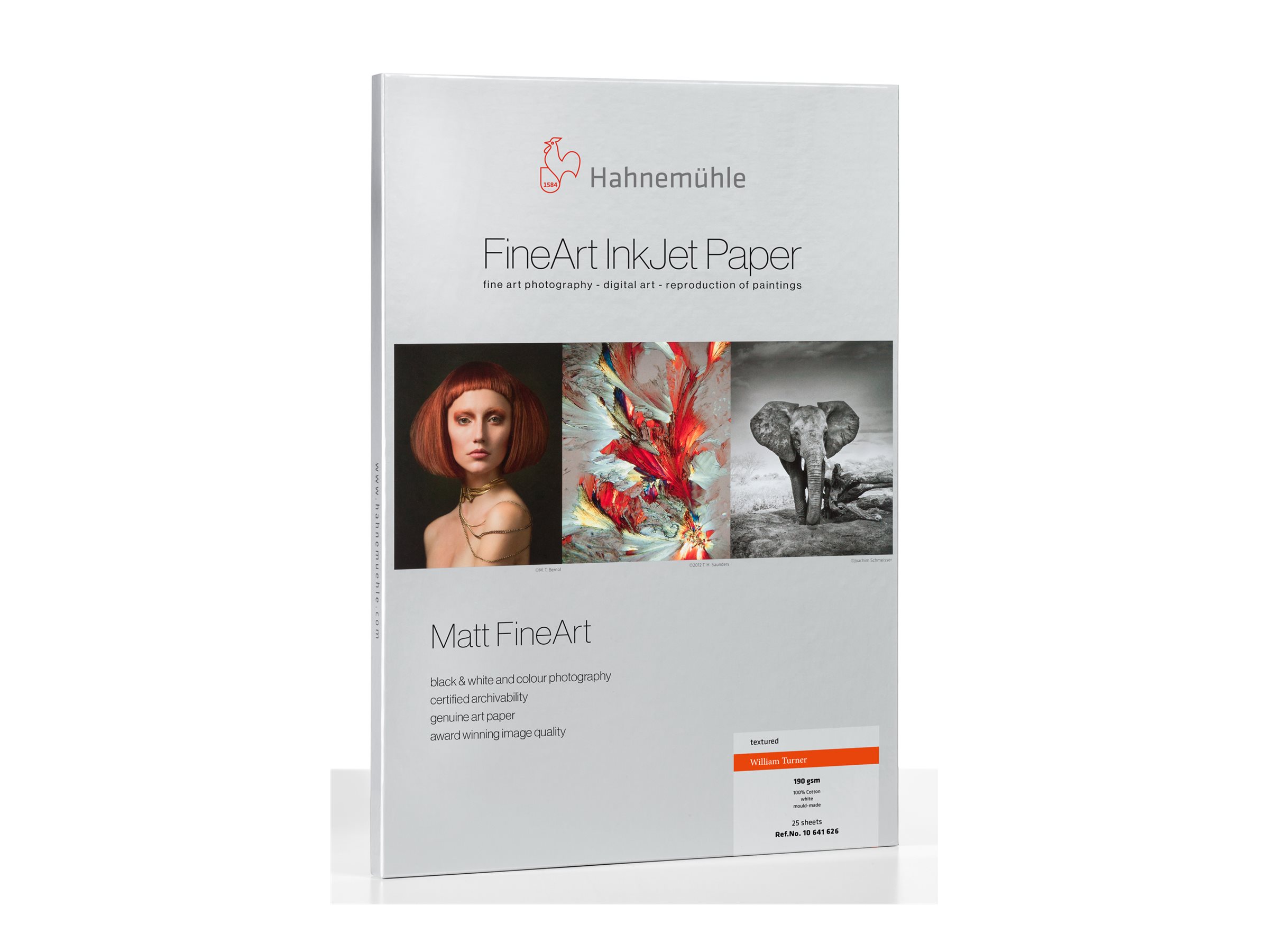 Hahnemühle Digital FineArt William Turner A3 190 g/m² 25 Blatt Naturweiß