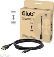 Club 3D Kabel USB Typ C<-> DP 2.1 8K120Hz St/St (CAC-1563)