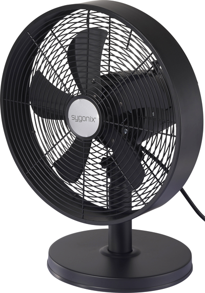 Sygonix Tischventilator 35 W Schwarz (SY-6661436)
