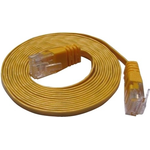 SLIM U6 01 OR - Cat.6 SLIM-Patchkabel, U/UTP, 0,1 m, orange (PKW-SLIM-KAT6 0.1 OR)