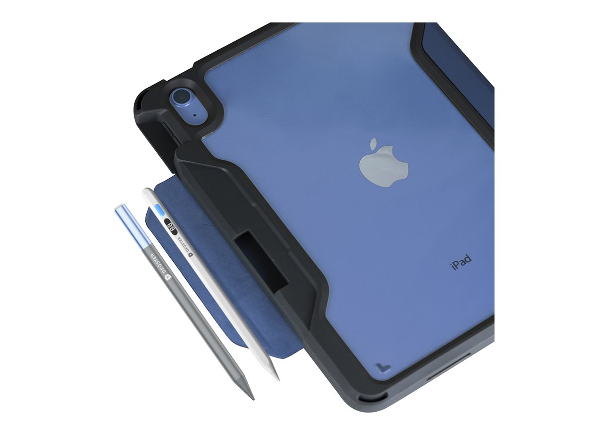 DEQSTER Rugged MAX Flip-Hülle für iPad 10.9" (10. Gen) Blau