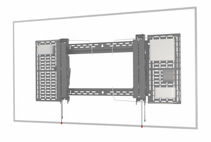 Peerless-AV ACC-UCM2 Montagekomponente Wandplatte Schwarz