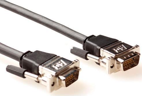 ACT 20 metre High Performance VGA cable male-male with metal hoods. Length: 20 m Vga metal hood hd15m/m 20.00m (AK9073)