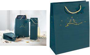 5 Geschenktaschen Christmas tree Motiv 26.0 x 33.0 cm (GT034)