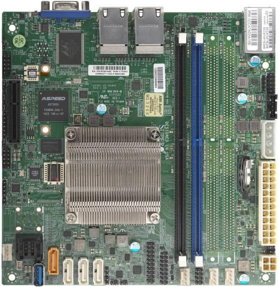SUPERMICRO Motherboard A2SDI-8C-HLN4F (retail pack)