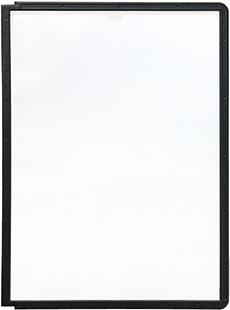 Durable SHERPA PANEL A4. Produkttyp: Rahmen, Produktfarbe: Schwarz, Material: Polypropylene (PP) (560601)