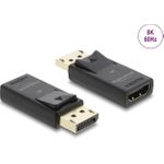 Delock Aktiver DisplayPort 1.4 zu HDMI Adapter 8K mit HDR Funktion (61084)
