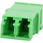 LWL-Kupplung,LC(APC)-Buchse/LC(APC)-Buchse(Laserschutzverschluss), 9/125u Singlemode, duplex, PVC, Keramikhülse, ohne Flansch, Synergy 21 (S215678)