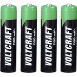 Voltcraft HR03 Micro AAA NiMH Akkus 1100 mAh 1.2 V 4er-Pack