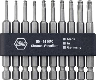 Wiha Bit-Set 10teilig 7045BE9570 Innen-TORX Kugelkopf (7045BE9570)