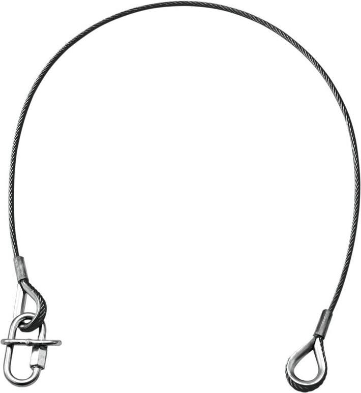 EUROLITE Sicherungsseil UNV-15S 4x1000mm bis 15kg sw (58010375)