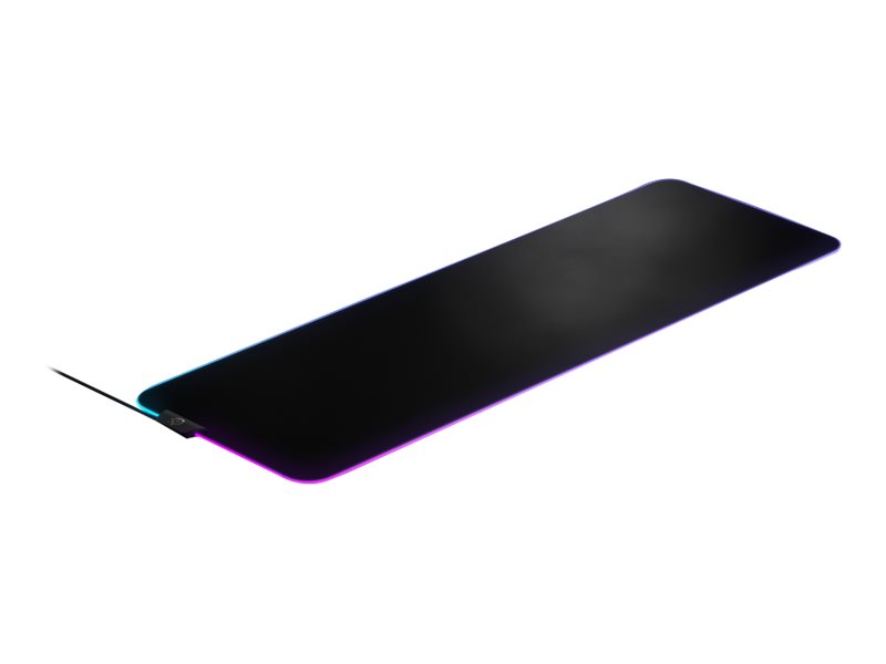 SteelSeries QcK Prism XL Gaming-Mauspad RGB-Beleuchtung 90 × 30 cm Schwarz