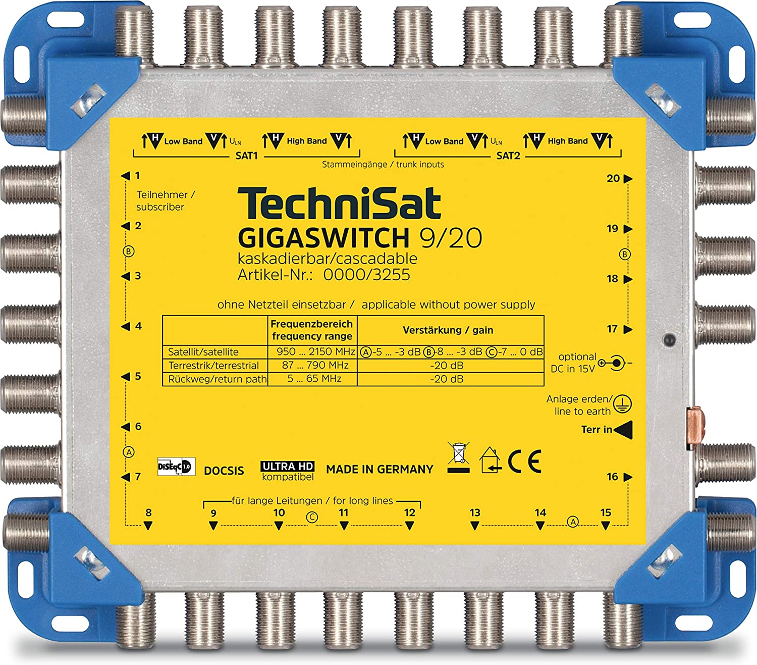 TechniSat GigaSwitch 9/20 (0000/3255)