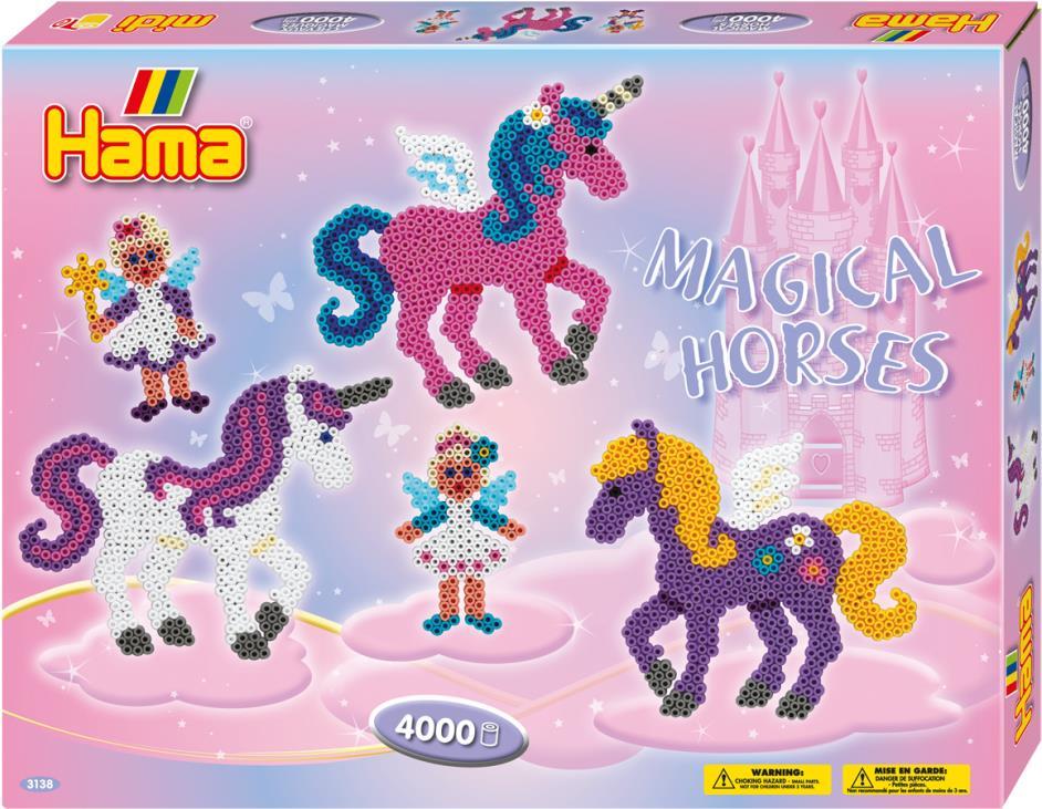 Hama Beads 3138 4000Stück(e) Kinder-Bastelkit Mal- & Bastel-Set für Kinder (3138)