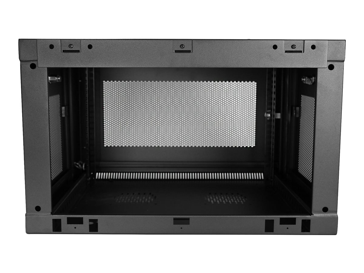 StarTech.com RK616WALM 6U Wandmontage Server Rack Schwarz