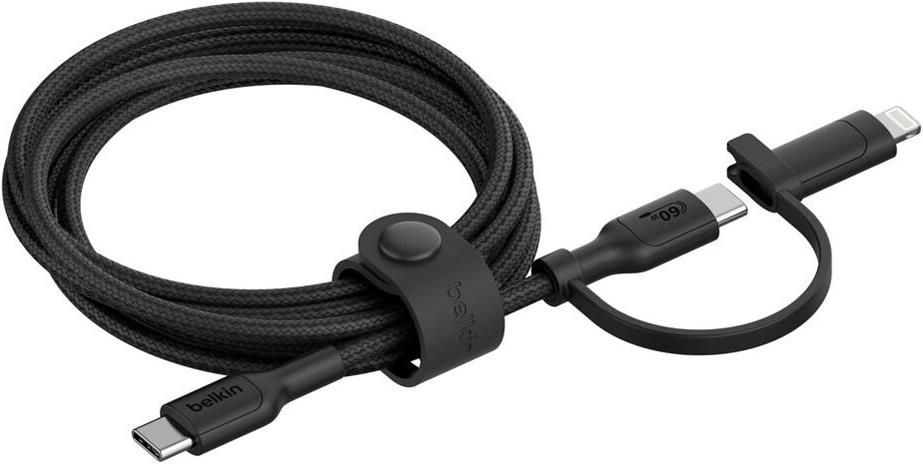 Belkin BOOST CHARGE 2-in-1-KABE (CAC003HQ1.5MBK)