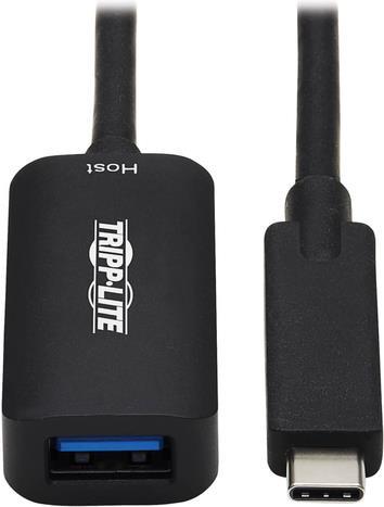 Tripp Lite U330-05M-C2A-G2 USB Kabel 5 m USB 3.2 Gen 2 (3.1 Gen 2) USB A USB C Schwarz (U330-05M-C2A-G2)