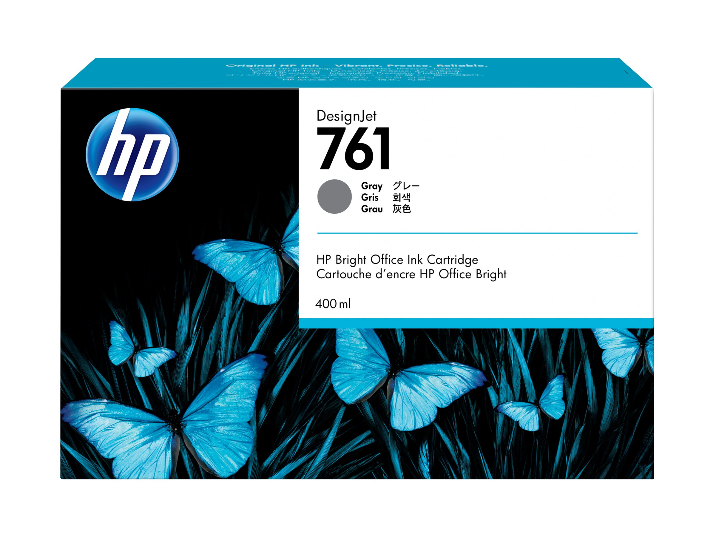 HP DesignJet 761 Tintenpatrone 400 ml Grau