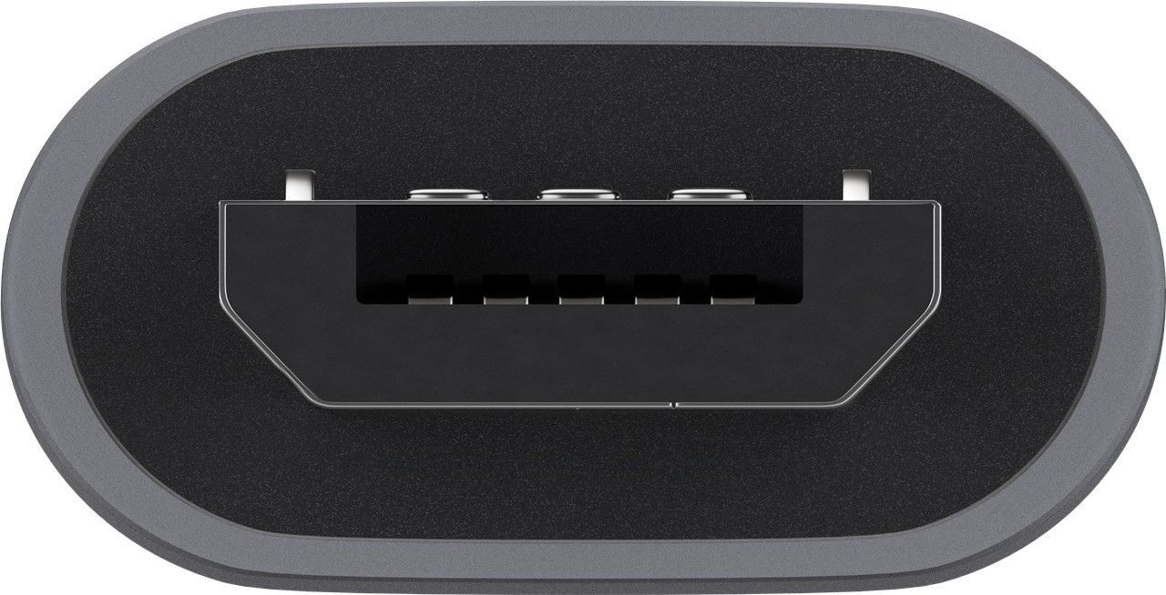 WENTRONIC Goobay USB 2.0 Hi-Speed Adapter , Grau