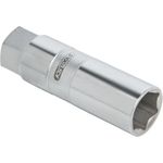 KS TOOLS Stoßdämpfer-Außensechskant-Gegenhalter-Stecknuss, 17 mm (150.9417)