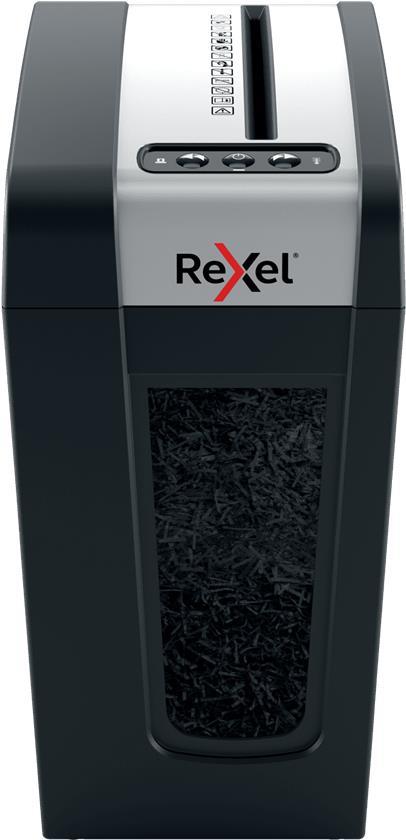 Rexel MC4-SL Aktenvernichter Mikrogeschnittene Zerkleinerung 60 dB Schwarz (2020132EU)