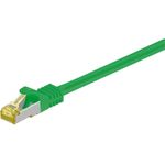 DSIT RJ45 Netzwerkkabel S/FTP (PiMF), mitCat.7 Rohkabel, Grün, 50m (DC-73-500)