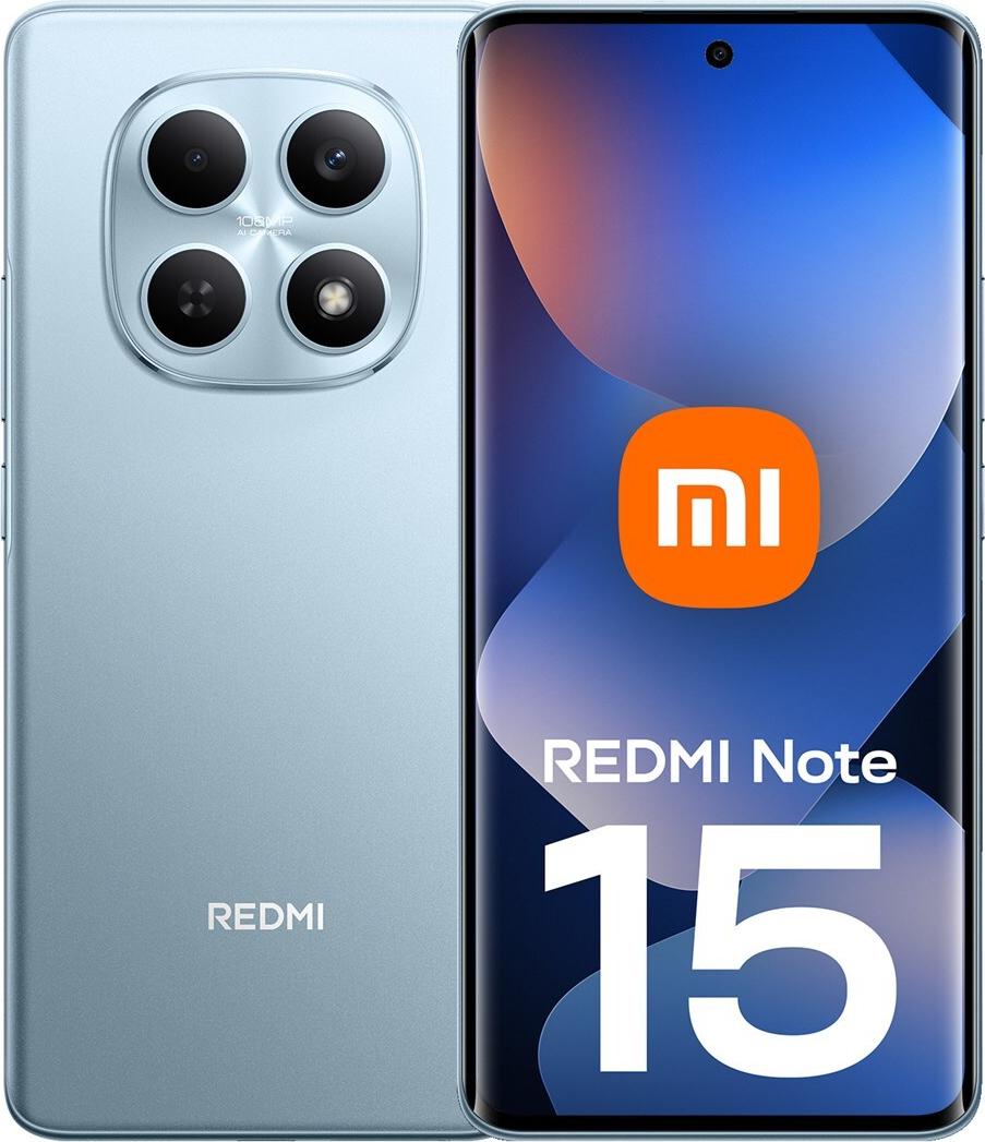Xiaomi Redmi Note 15 4G Dual Sim 6.77" AMOLED 8 GB RAM 256 GB Glacier Blue