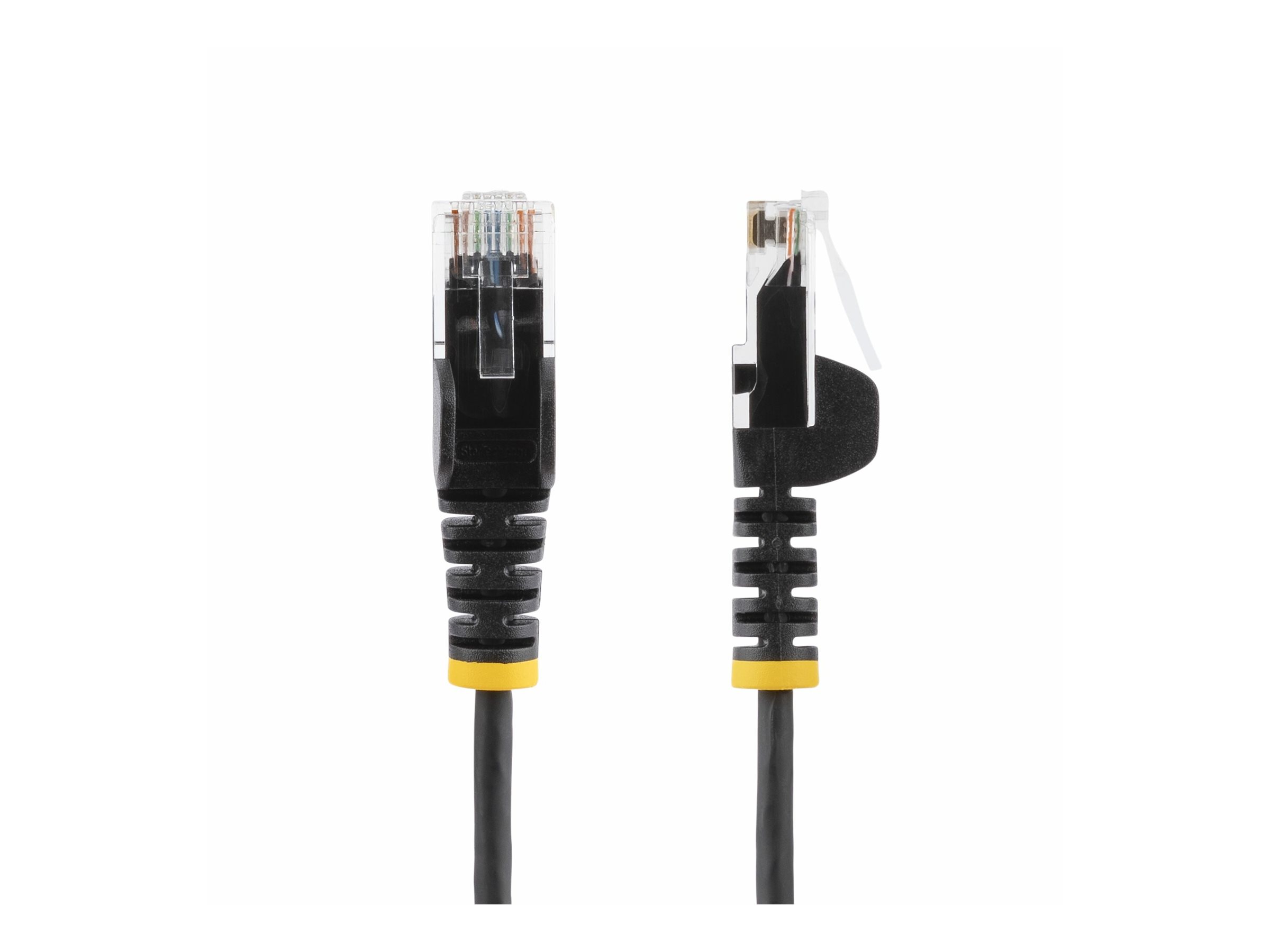 StarTech.com N6PAT7MBKS 7 m Slim Cat6 Ethernet-Kabel UTP 28 AWG Schwarz