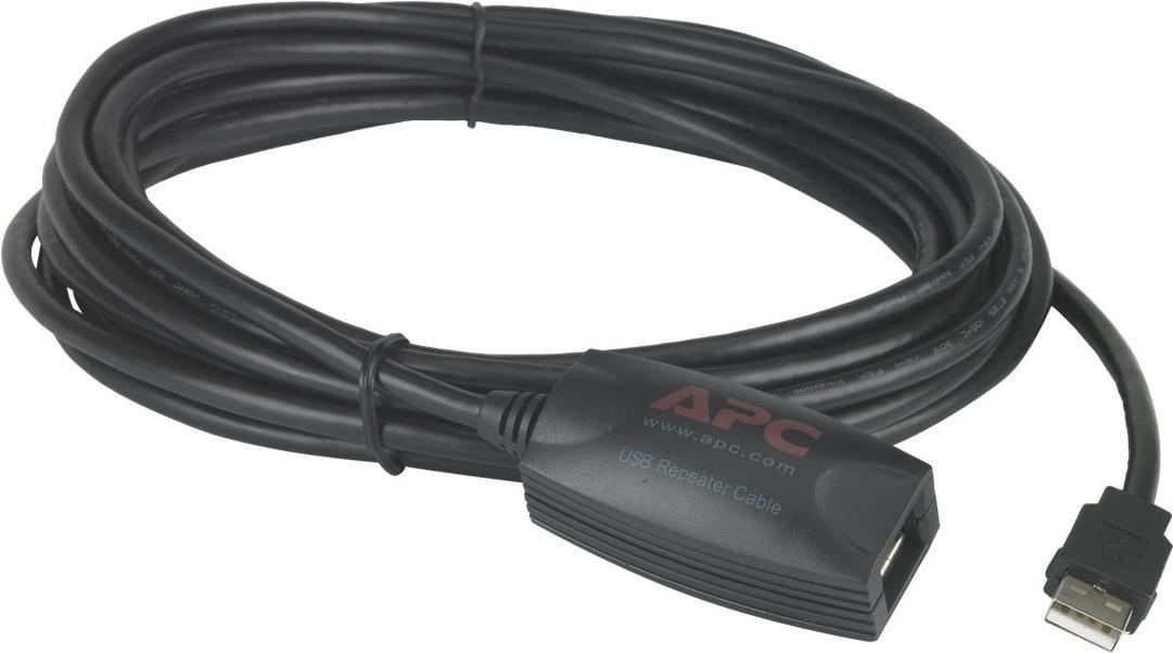 APC NetBotz NBAC0213L USB Latching Repeater Kabel 5 m LSZH Schwarz