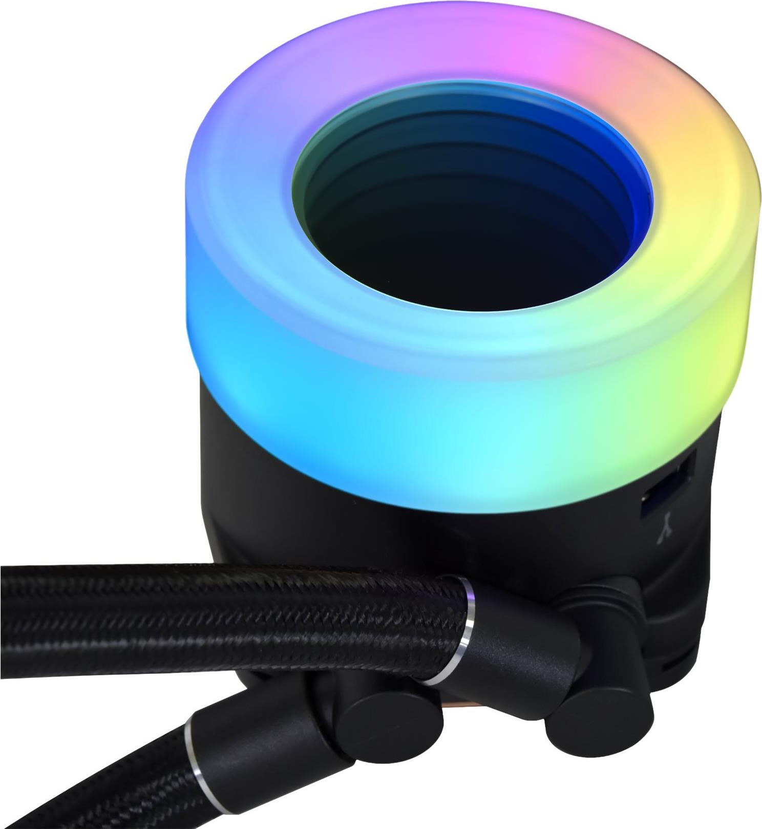 Lian Li Galahad II Trinity SL-INF Komplett-Wasserkühlung 360 mm mit 3 Lüftern ARGB Schwarz