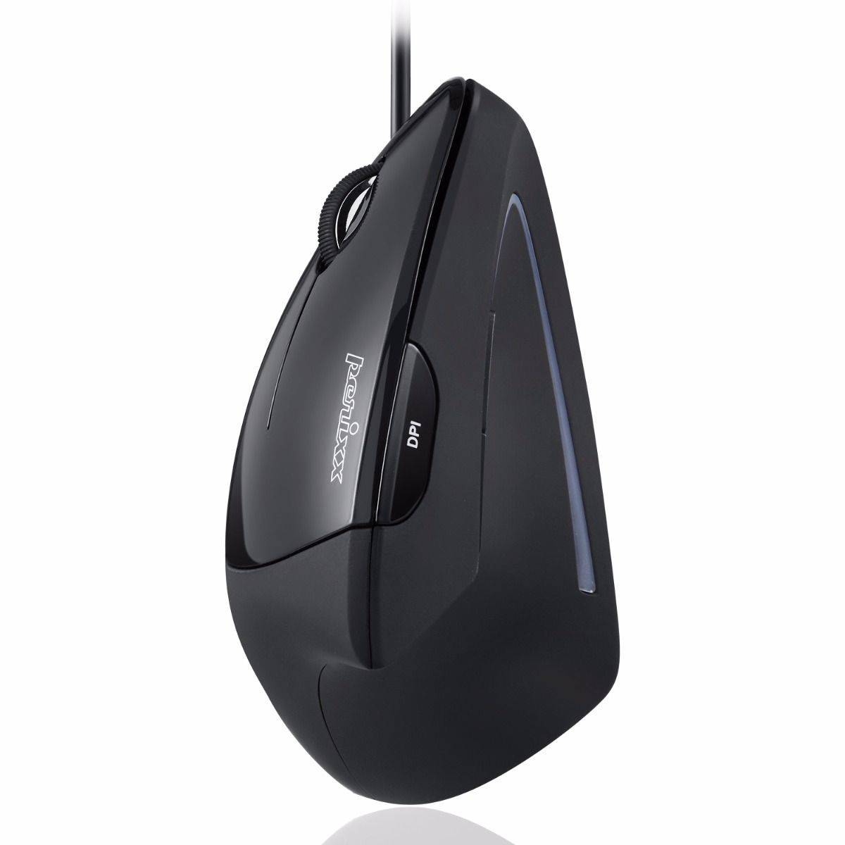 Perixx PERIMICE-513L Ergonomische Maus Schwarz
