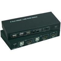 2 Port KVM-Umschalter HDMI USB 1920 x 1080 Pixel