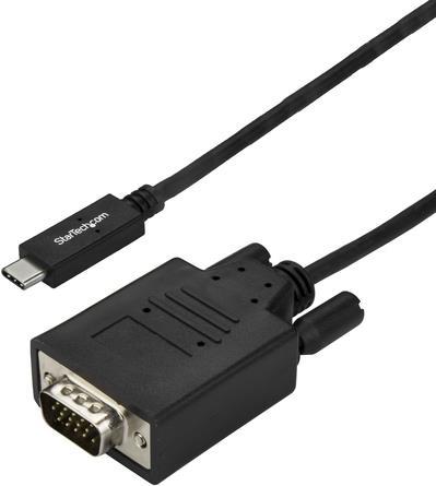 StarTech.com 3 m (10 ft.) USB-C to VGA Cable (CDP2VGA3MBNL)
