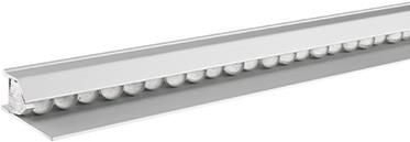 magnetoplan Klemmschiene "Catch-Ball", 500 mm, Aluminium für Notizen, Fotos, Zeichnungen, Entwürfe, etc. (21009500)