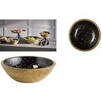 APS Schale MANGO, 1,1 Liter, Durchmesser: 240 mm aus Mangoholz, Epoxidharz, Motiv innen: starry sky, - 1 Stück (1053)