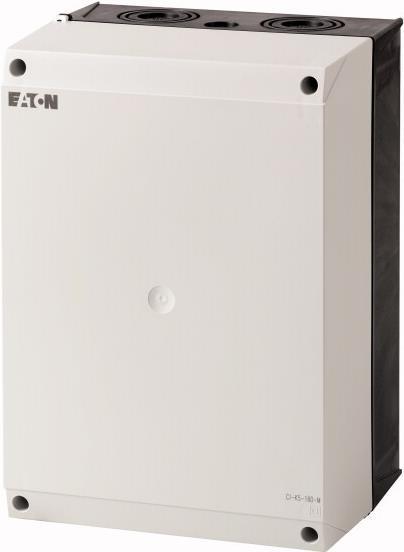 Eaton Flanschgehäuse Unterteil schwarz/Oberteil weiss 200 x 280 mm PC IP65 With mounti (CI-K 5-160-M)