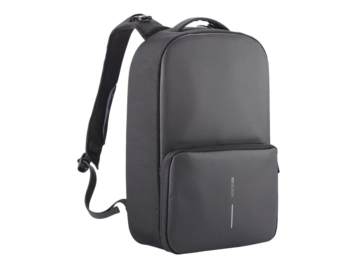 XD Design Flex Gym Bag Anti-Diebstahl Rucksack 15,6" Recycletes PET Schwarz
