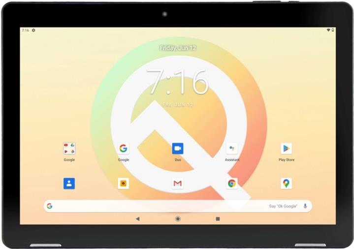 Hannspree HANNSpad Apollo 2 10.1" Tablet, MediaTek MT8168 Quad-Core 2 GHz, 3 GB RAM, 32 GB eMMC, Android 10, Schwarz