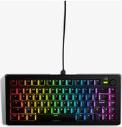 Glorious PC Gaming Race GMMK 3 75% Custom Gaming-Tastatur - Pre-Built ISO US Fox Switches (GLO-KB-GMMK3-75-PB-FOX-W-BLK-US)