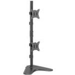 Equip Tischfuß 17"-32"/2TFT je 9kg 360° schwarz retail (650128)