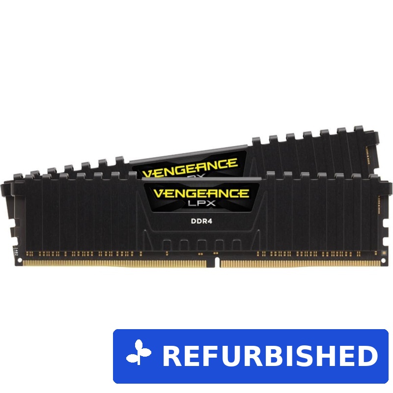Corsair Vengeance LPX 64 GB DDR4-3200 CL16 RAM-Kit (2x32 GB) Schwarz (CMK64GX4M2E3200C16) (geöffnet)