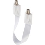 shiverpeaks ®-BASIC-S--SAT Fensterdurchführung, weiß, extra dünn (BS86377)