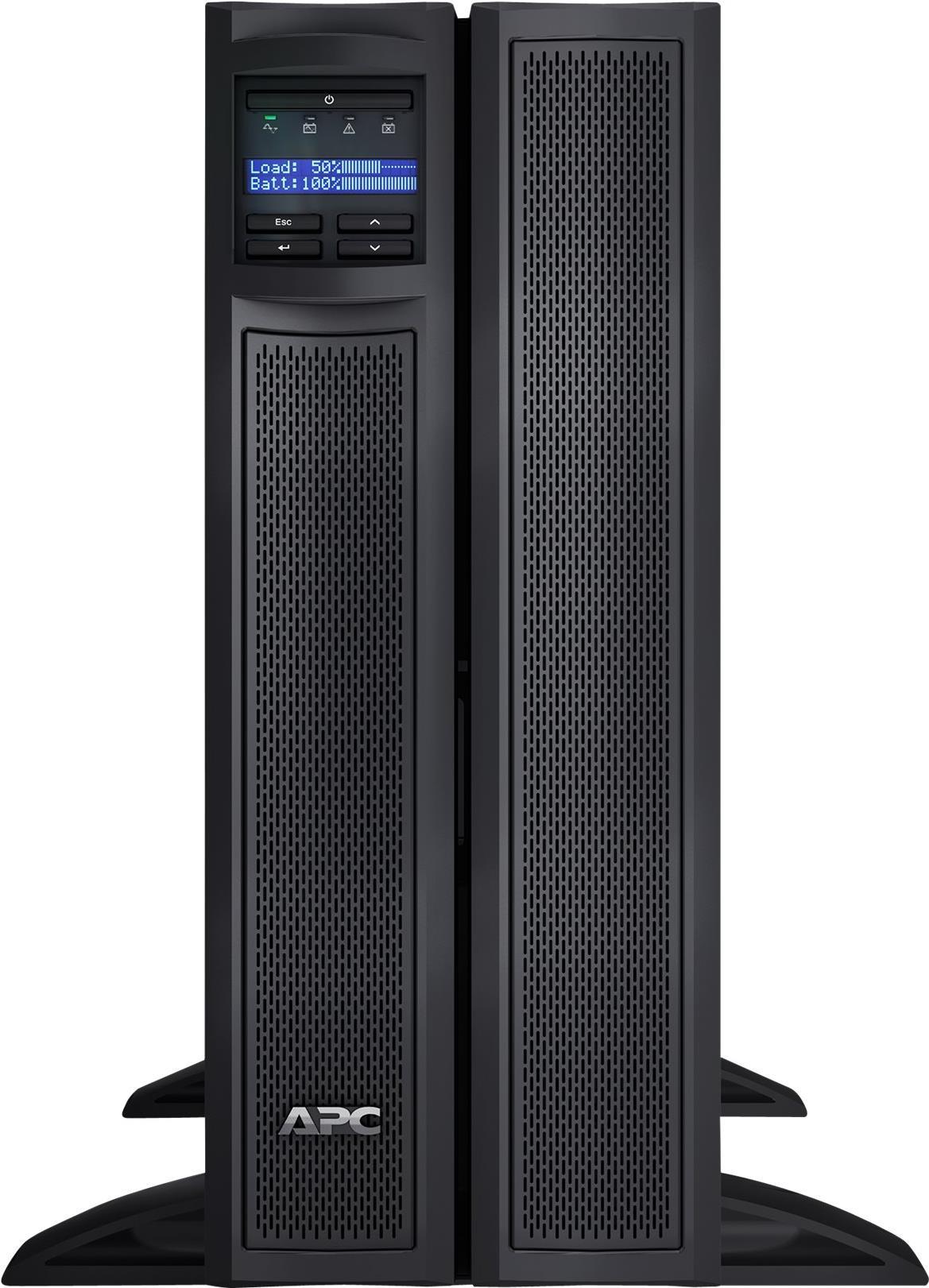 APC Smart-UPS X 2200 Rack/Tower LCD 2200 VA 1980 W Schwarz