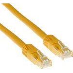 ACT Yellow 7 meter LSZH U/UTP CAT6 patch cable with RJ45 connectors. Cat6 u/utp lszh yellow 7.00m (IB9807)